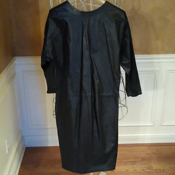 Vintage Michael Hoban Leather Dress